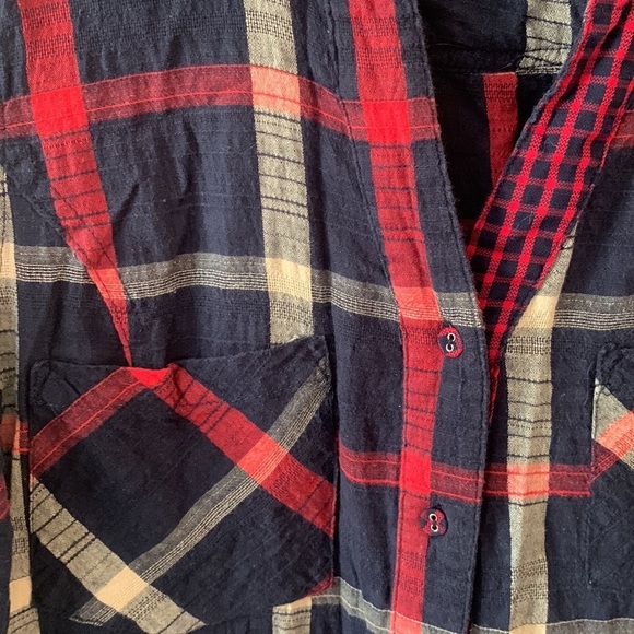 Skies Are Blue Plaid button down shirt size small - Picture 3 of 5